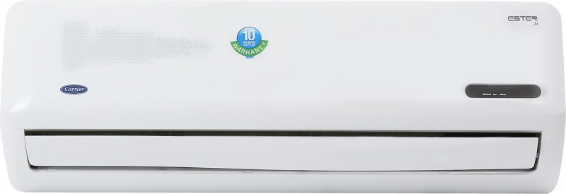 Carrier 1.5 Ton 3 Star BEE Rating 2018 Inverter AC - White(18K ESTER INVERTER - 3 Star/CAI18ES3C8F0, Copper Condenser)