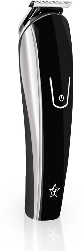 Flipkart SmartBuy Cordless USB Trimmer for Men(Black, Silver)