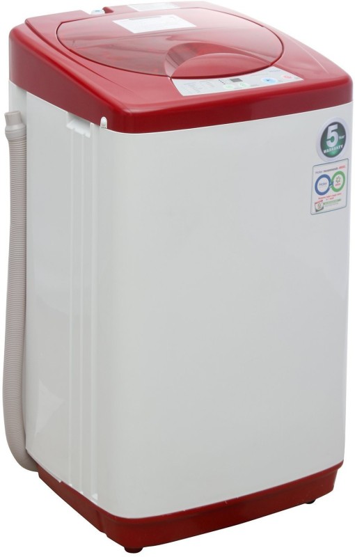 Haier 5.8 kg Fully Automatic Top Load Washing Machine Red(HWM58-020-R)
