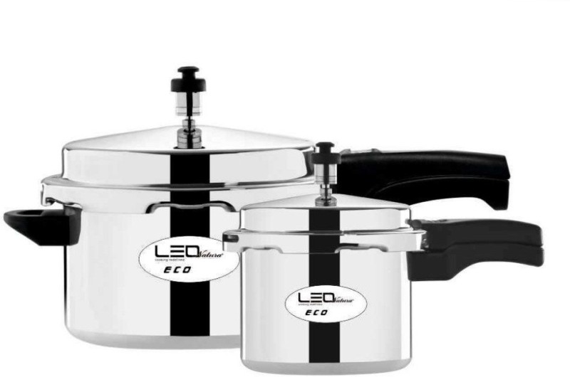 Leo Natura Eco 3 L, 5 L Pressure Cooker(Aluminium)