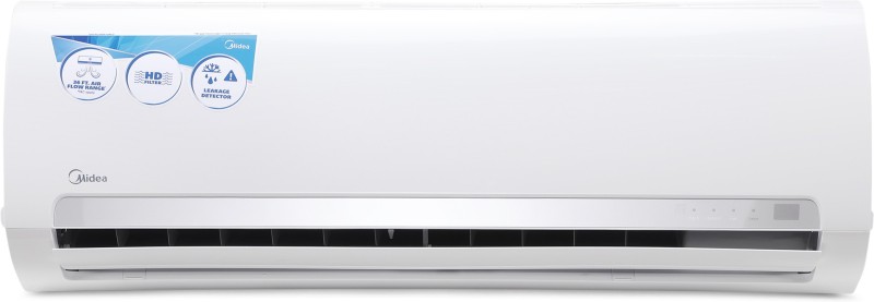 Midea 1 Ton 3 Star BEE Rating 2018 Split AC - White(12K Santis Pro - MAS12SP3C8F0, Copper Condenser)