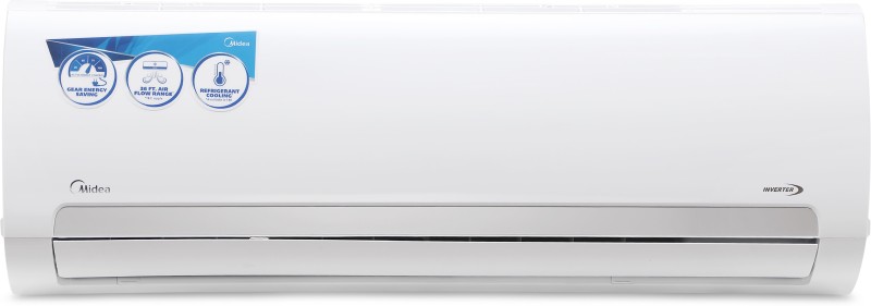 Midea 1.5 Ton 3 Star BEE Rating 2018 Inverter AC - White(18K Santis Pro - MAI18SP3N8F0, Copper Condenser)