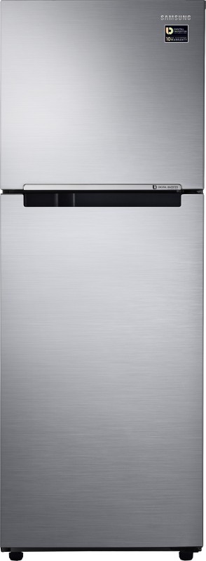 Samsung 253 L Frost Free Double Door 2 Star Refrigerator(Elegant Inox, RT28M3022S8-HL/ RT28M3022S8-NL)