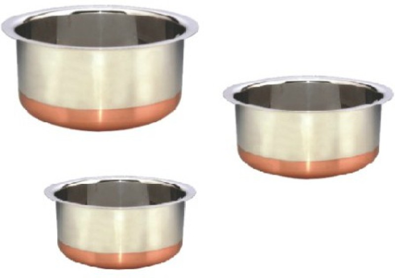 Tallboy Pot 0.3 L, 0.5 L, 0.75 L(Copper, Stainless Steel)