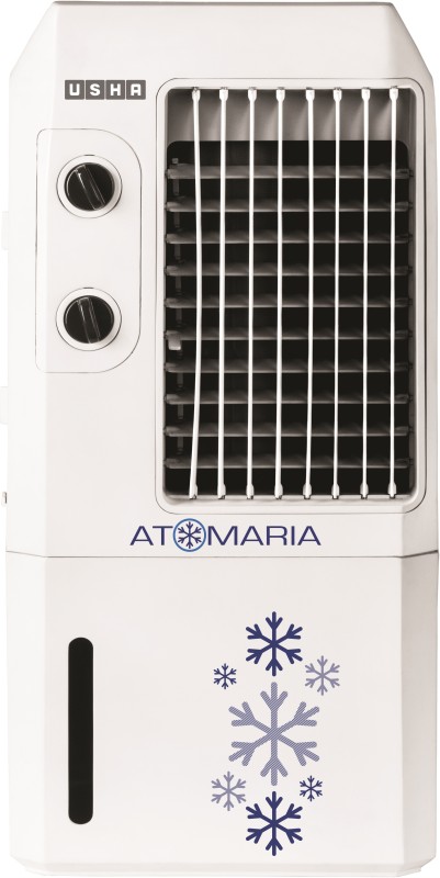 Usha ATOMARIA Personal Air Cooler(White, 9 Litres)