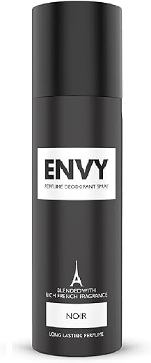 ENVY Noir Deodorant Body Spray - 120ML | Long Lasting Deo for Men ...
