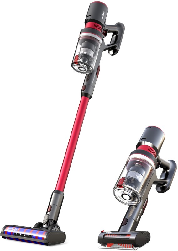 AGARO Supreme Cordless Vacuum Cleaner 2in1 Handheld & Stick with Swappable Battery(Red)