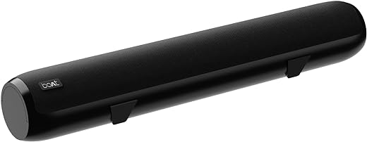 boAt Aavante Bar 610 Bluetooth Soundbar with 25W RMS Signature Sound, 2.0 Channel with Dual Passive Radiators, Upto 7 Hours Playback & Multi Connectivity(Charcoal Black)