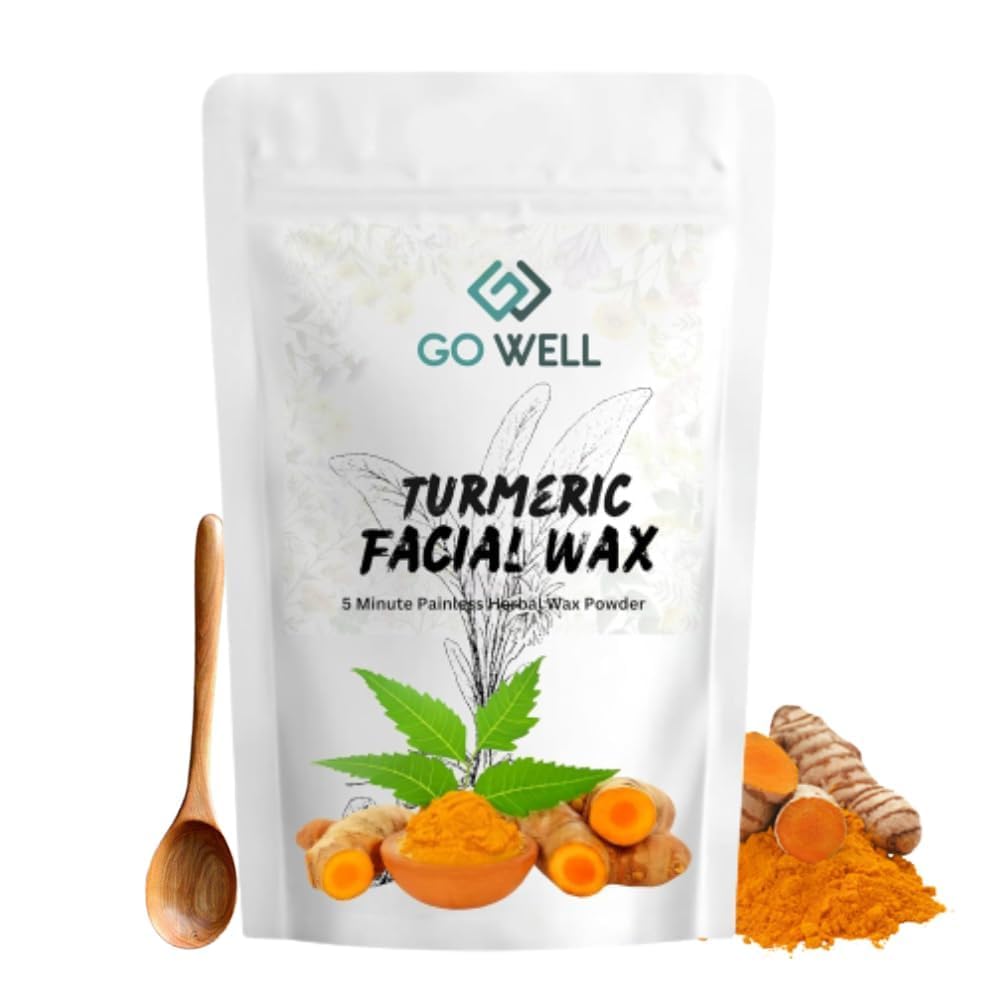 Go Well Haldi Power Wax - Herbal Hair Removal for Women