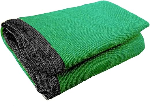Mr. Right Green Net for Garden, (5x16 Ft) Balcony Net 50% Shade Net, Green House UV Stabilized Plant Netting Multipurpose