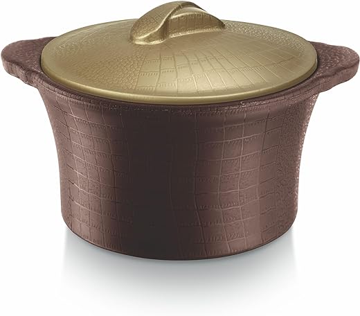Paras Homeware Plastic Hot N Hot Casserole| Bpa Free | Food Grade | Easy To Carry | Easy To Store For Rice, Gravy, Curry | Black |1800Ml