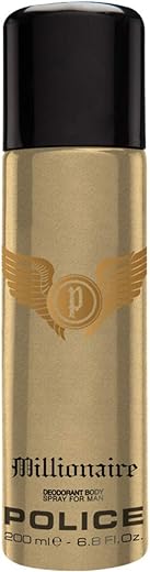POLICE Millionaire Pour Homme Deodorant 200ml/6.8Fl.Oz.