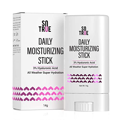 Sotrue Daily Moisturizer For Face | 3% Hyaluronic Acid Moisturizing Stick | For Normal, Combination & Oily Skin | Fast Absorbing, Lightweight & Non Sticky | All Weather Face Moisturizer For Women & Men | 14g