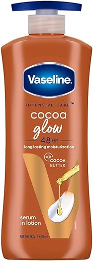 Vaseline Cocoa Glow Lotion, 600 ml