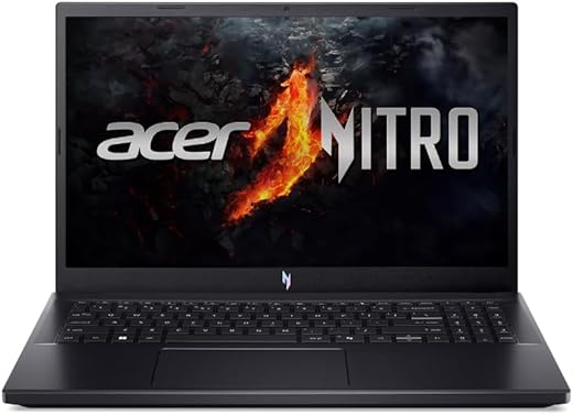 Acer Nitro V Gaming Laptop AMD Ryzen 7-7735HS with RTX 4050 6 GB Graphics (16 GB DDR5/512GB SSD/Windows 11 Home/Wi-Fi 6/144Hz) ANV15-41, 15.6" FHD Display, 2.1 KG