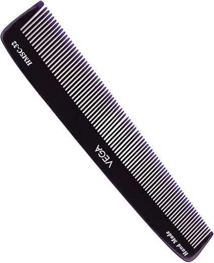 Vega Spectra Dual Color -Graduated Dressing Hair Comb,Handmade (India's No.1* Hair Comb Brand) For Men and Women,(HMSC-32)