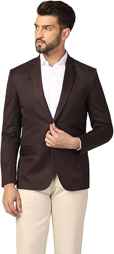 TAHVO Mens Slim Fit Blazer