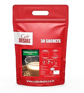 Cafe Desire Instant Tea Premix - 30 Sachets 450 Grams