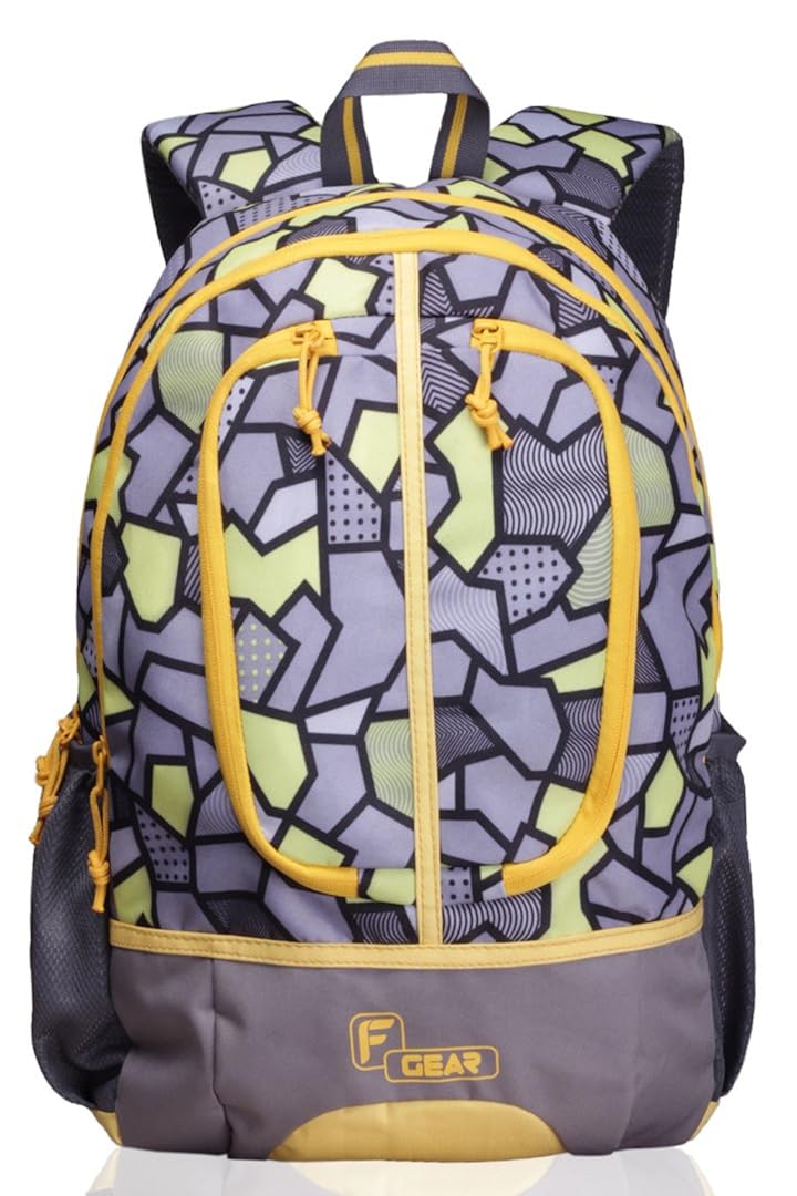 F Gear Dropsy 3D 22 Ltrs Casual Laptop Backpack (2250) - Orange