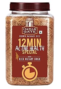India Gate Brown Basmati Rice, 1kg