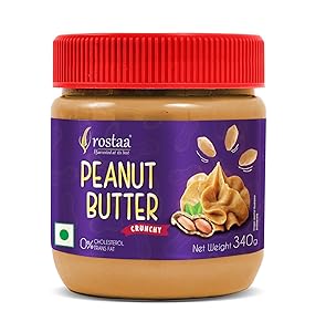 Rostaa Peanut Butter Crunchy, 340g