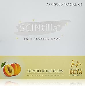 Streax Scintilla Facial Kit, Aprigold