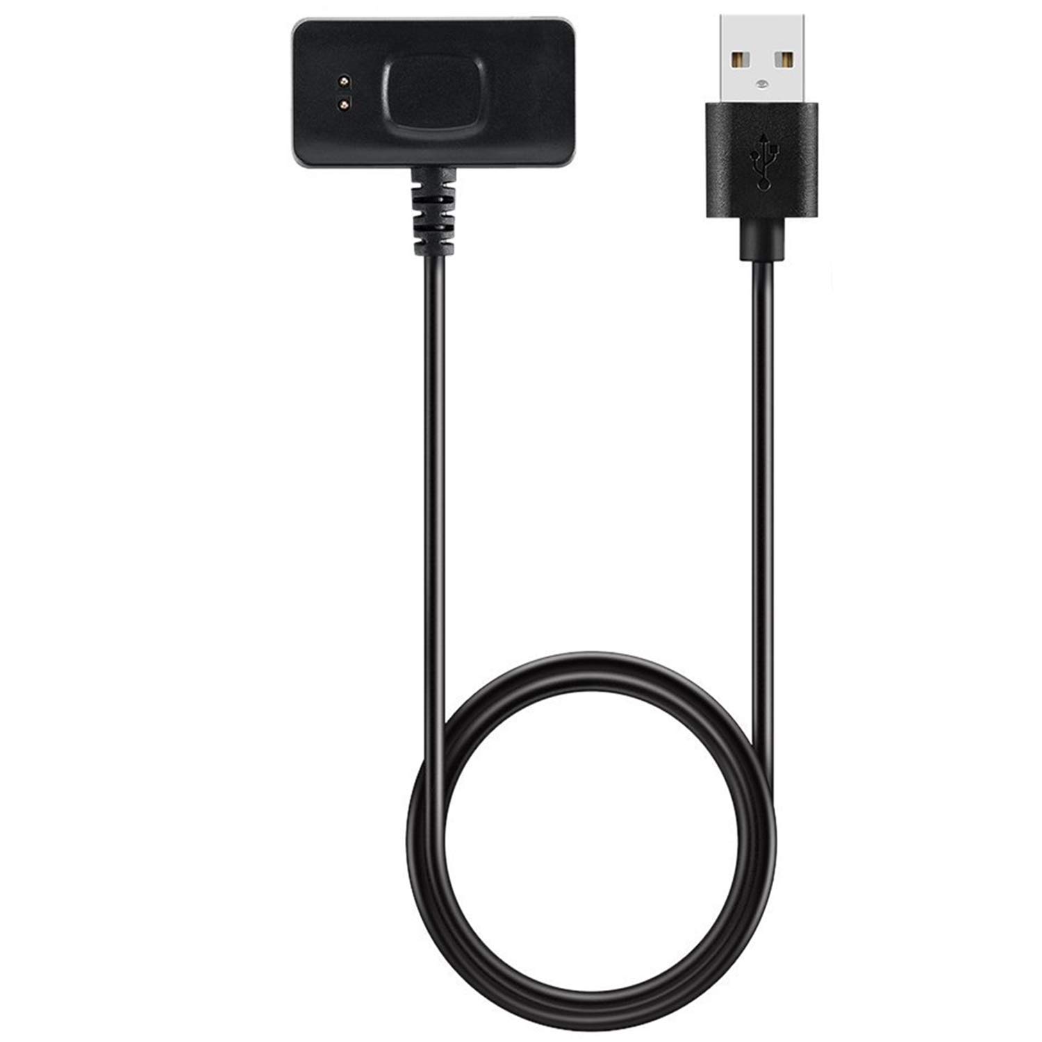TASLAR Charging Holder Dock USB Charger Cable for Honor Band A2, PC ABS, Black
