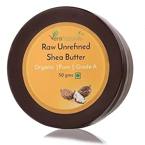 Vera Naturals Raw Unrefined Shea Butter, 220gm