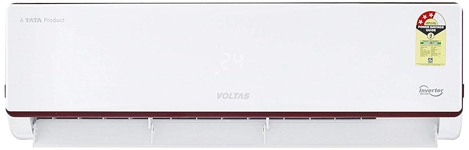 Voltas 1.4 Ton 3 Star Inverter Split AC (Copper, 173V JZJ, White)