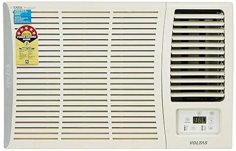 Voltas 1.5 Ton 5 Star Window AC (Copper, 185 DY/185 DZA, White)