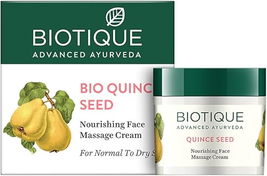 Biotique Quince Seed Anti Aging Face Massage Cream For Normal To Dry Skin, 50gm