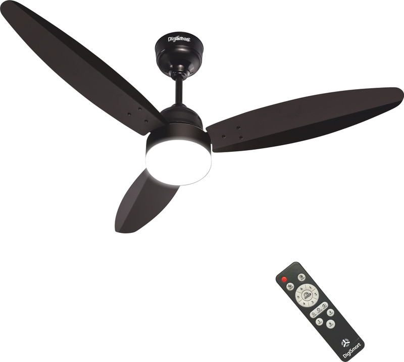 DIGISMART Autum Mark-1 with 5 Year Warranty BLDC Motor with Remote 1200 mm Ceiling Fan(5 Star | Smoke Brown | Pack of 1)