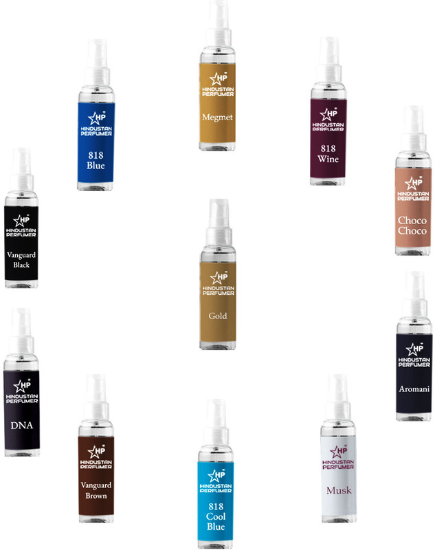 HP Unisex Perfume Gift Set I 10x5ml tester Trial+Gold Long-lasting Fragrance Eau de Parfum - 55 ml(For Men & Women)