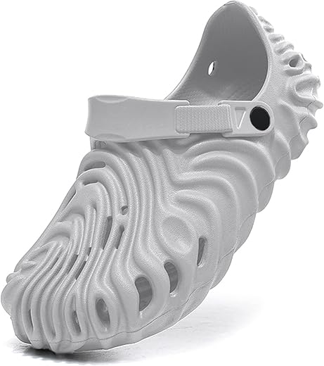 Kraasa Extra Soft Men's Casual Sports Clogs/Sandals with Adjustable Back Strap for Adult | Comfortable & Lightweight| Stylish & Anti-Skid| Waterproof & Everyday Use Mules for Gents/Boys