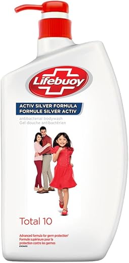 Lifebuoy Body Wash Total10, 1l | Advanced Germ Protection And Cleanliness