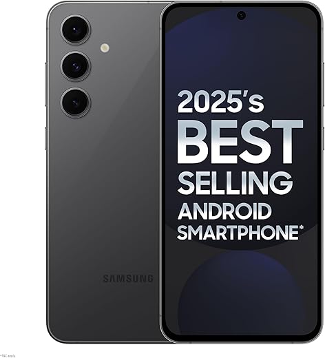 Samsung Galaxy S24 FE 5G AI Smartphone (Graphite, 8GB RAM, 128GB Storage)