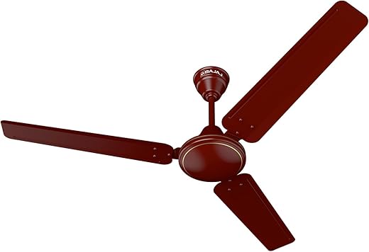 Bajaj Frore Turbo1200 MM (48″) 1 Star Rated Ceiling Fans For Home | BEE Star Rated Energy Efficient Ceiling Fan | Rust Free Coating For Long Life | High Air Delivery | 2-Yr Warranty 【Brown】