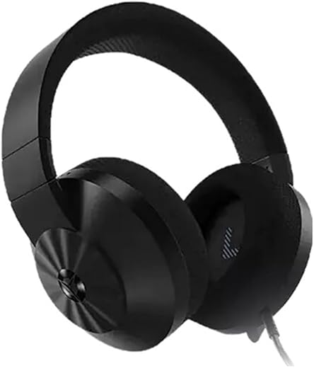 Lenovo Legion H200 Wired On Ear Headphones with Mic Black