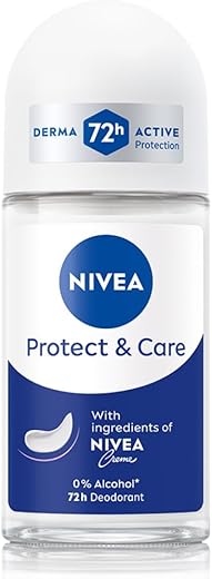 NIVEA Protect & Care Roll On Fresh, Unisex (50Ml)