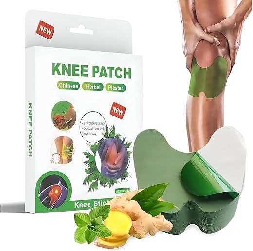 Perpetual Knee Patches 20Pcs| Instant Relief from Pain|J Knee Pain Relief Products Natural Wormwood Extract Patch For Knees