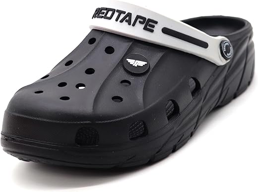 Red Tape Men Pull On Clogs