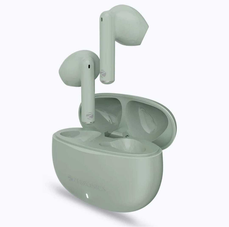 ZEBRONICS Zeb-Jiggle Wireless Bluetooth(Green, In the Ear)
