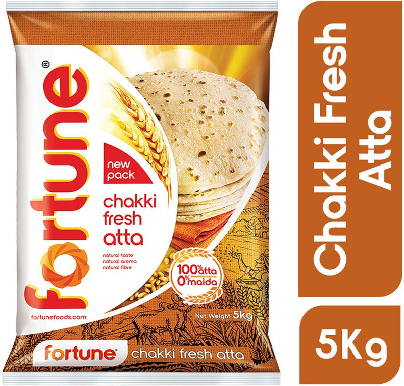 FORTUNE Chakki Fresh Atta(5 kg)