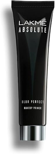 Lakme Absolute Blur Perfect Matte Face Primer, Makeup Primer for Poreless, Smooth & Long Lasting Makeup - Waterproof Brightening Makeup Base, 30 ml