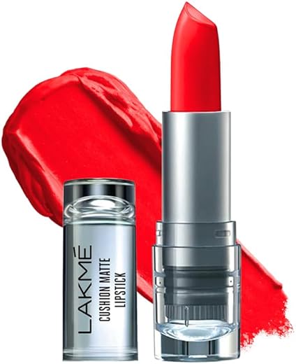 Lakme Cushion Matte lip RedBombshell