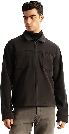 Thomas Scott Men’s | Regular Fit | Long Sleeves | Hood Collar | Zip Closure | Dry Clean | 2 Pockets | Polyester | Knitted | Puffer | Jacket