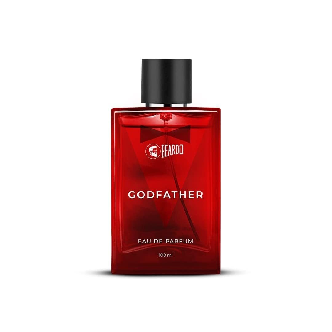 BEARDO Godfather Perfume For Men, 100Ml | Aromatic, Spicy Perfume For Men Long Lasting Perfume For Date Night Fragrance | Body Spray For Men | Valentines Day Gift For Husband | Boyfriend