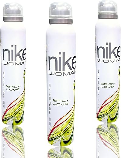 Nike Spicy Love Deodorant for Women Pack of 3 * 200ml, Combo Deo Pack, Deodorants for Women Combo