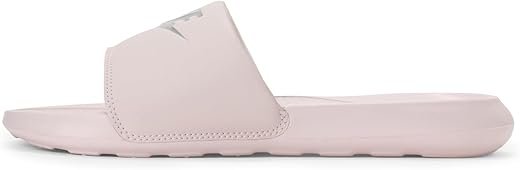 Nike womens W VICTORI ONE SLIDE BARELY ROSE/METALLIC SILVER-BARELY ROSE Slides - 3.5 UK (CN9677-600)