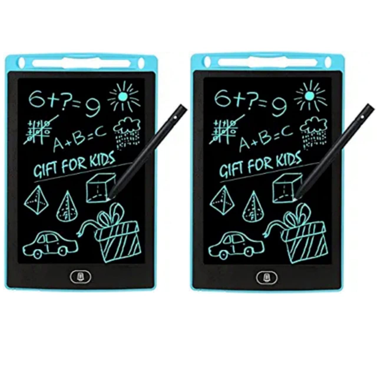 TVARA LCD Writing Tablet 8.5 Inch E-Note Pad LCD Colorful (Pack of 2)